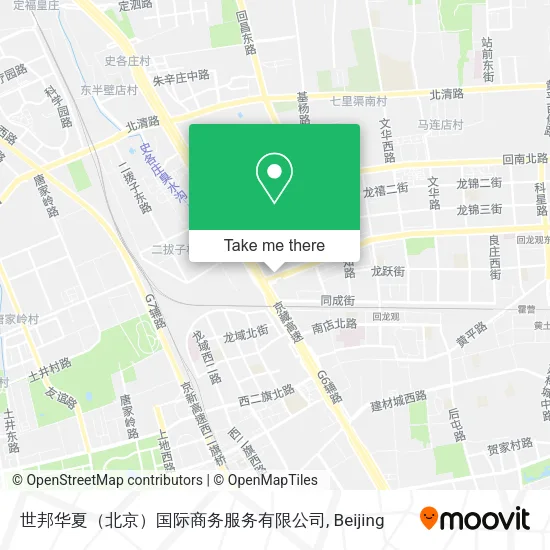 世邦华夏（北京）国际商务服务有限公司 map