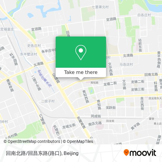 回南北路/回昌东路(路口) map
