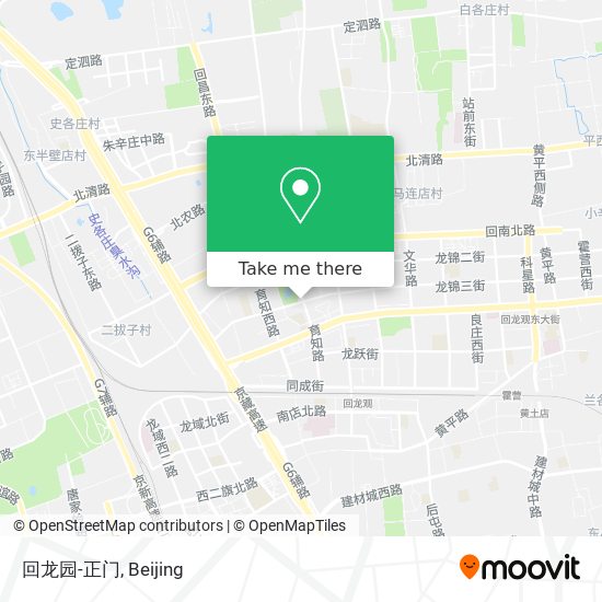 回龙园-正门 map