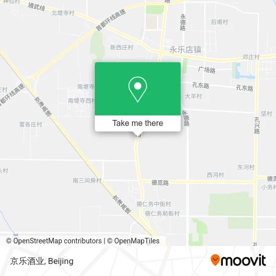 京乐酒业 map