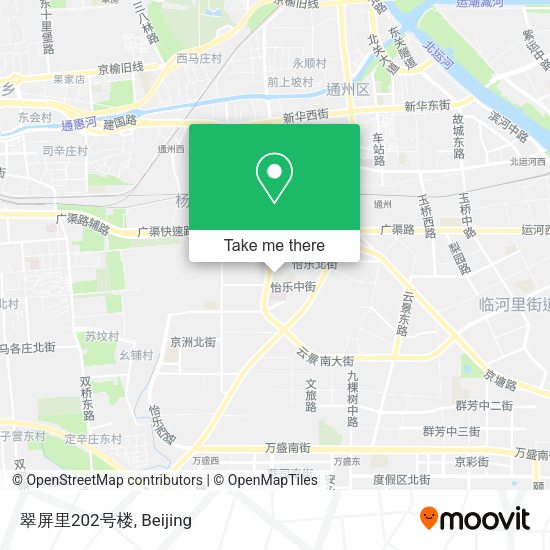 翠屏里202号楼 map