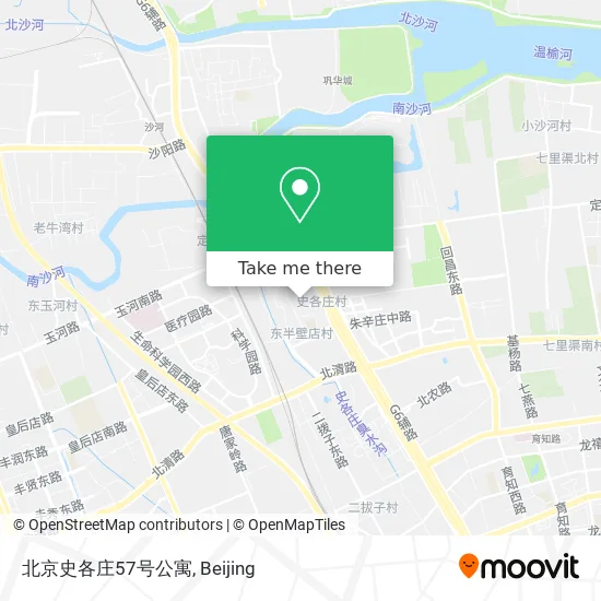 北京史各庄57号公寓 map