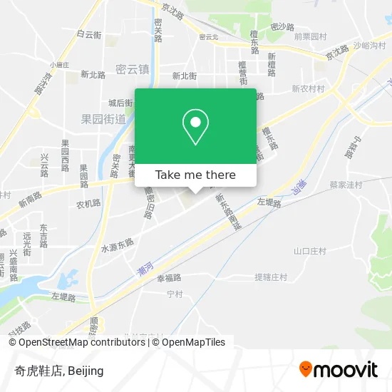 奇虎鞋店 map