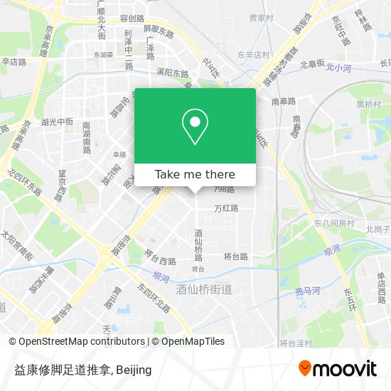 益康修脚足道推拿 map