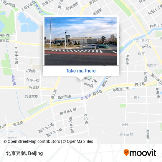北京奔驰 map