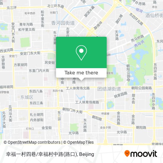 幸福一村四巷/幸福村中路(路口) map