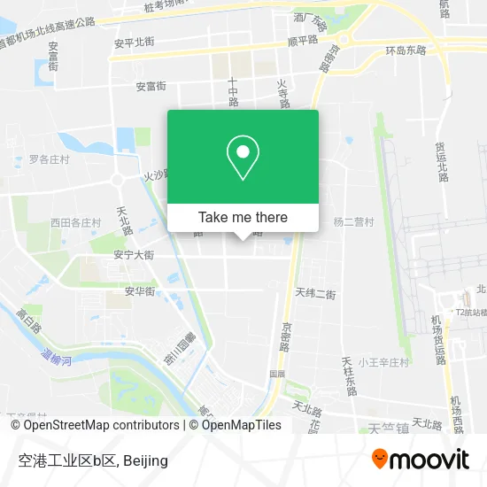 空港工业区b区 map