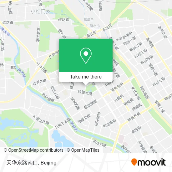 天华东路南口 map