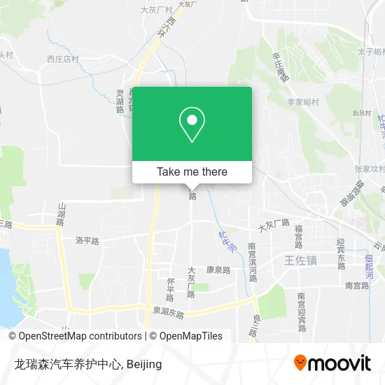 龙瑞森汽车养护中心 map