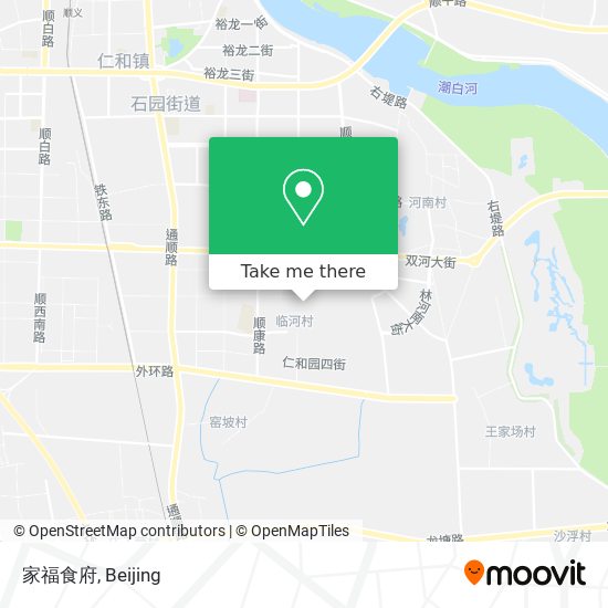 家福食府 map