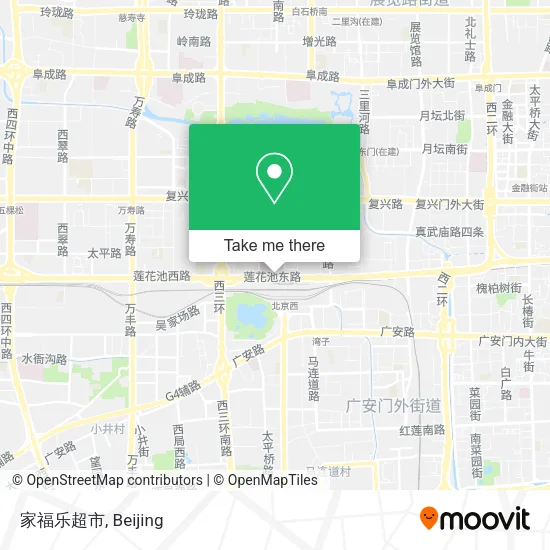 家福乐超市 map