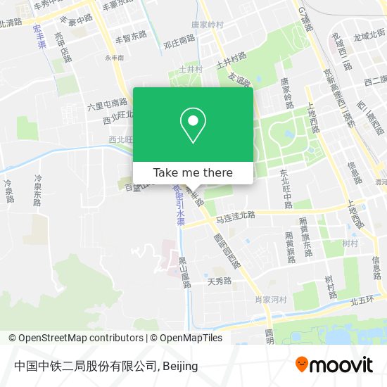 中国中铁二局股份有限公司 map