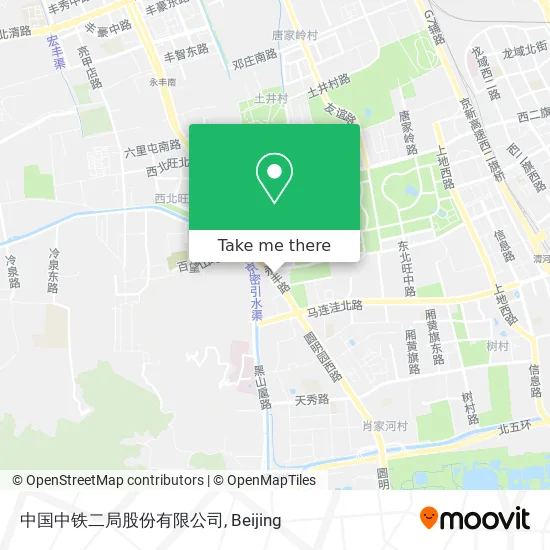 中国中铁二局股份有限公司 map