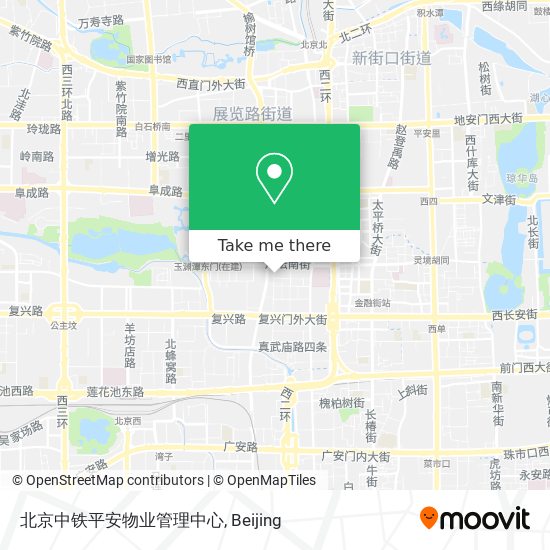 北京中铁平安物业管理中心 map