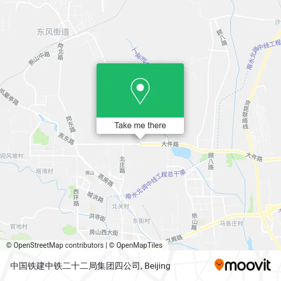 中国铁建中铁二十二局集团四公司 map