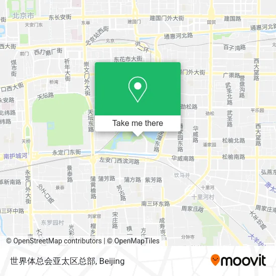 世界体总会亚太区总部 map
