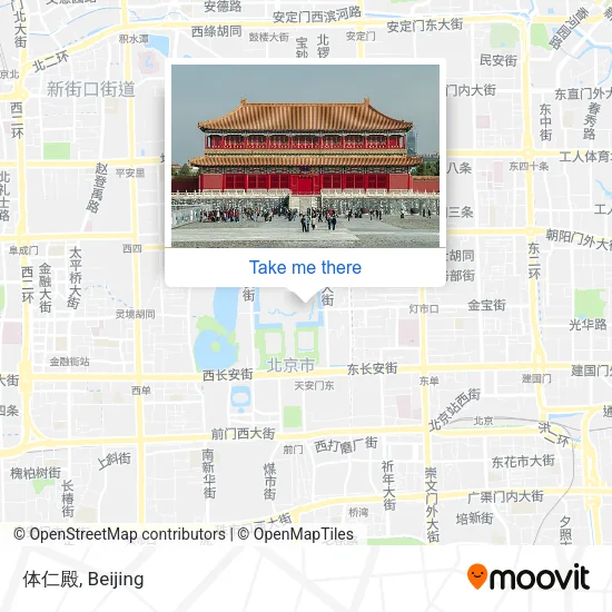 体仁殿 map
