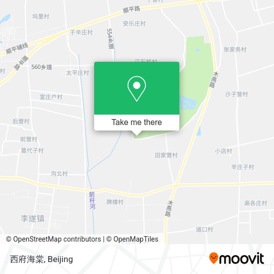 西府海棠 map