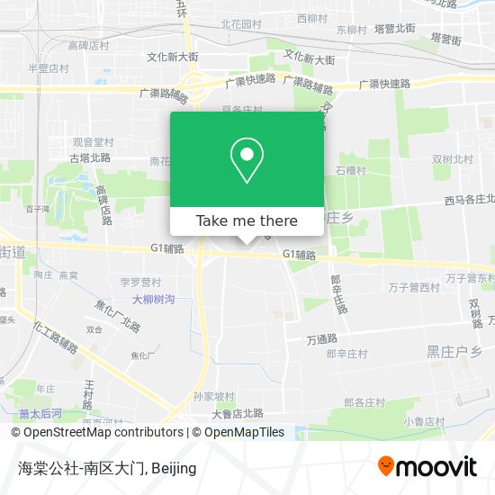 海棠公社-南区大门 map