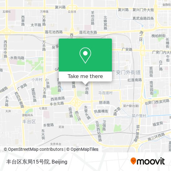 丰台区东局15号院 map