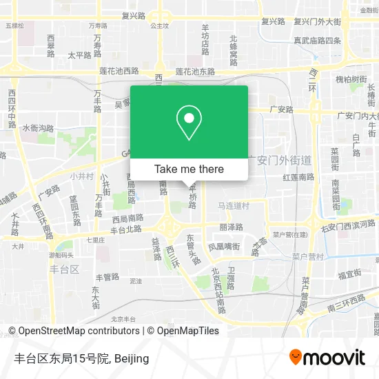 丰台区东局15号院 map