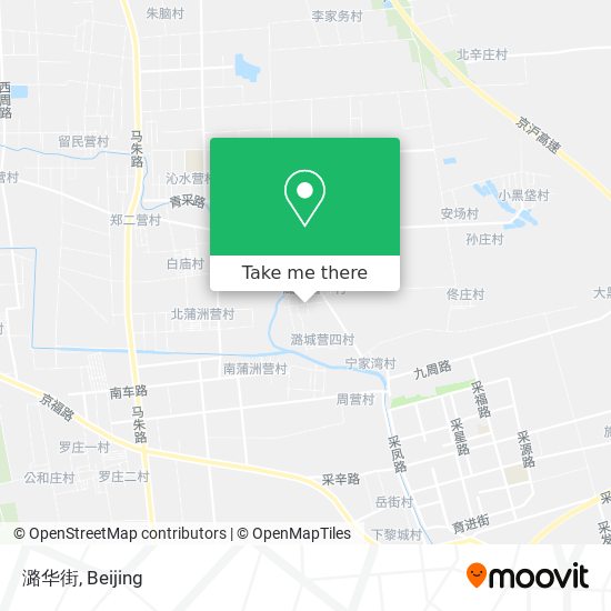 潞华街 map