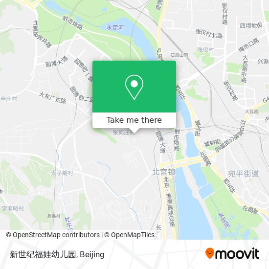 新世纪福娃幼儿园 map