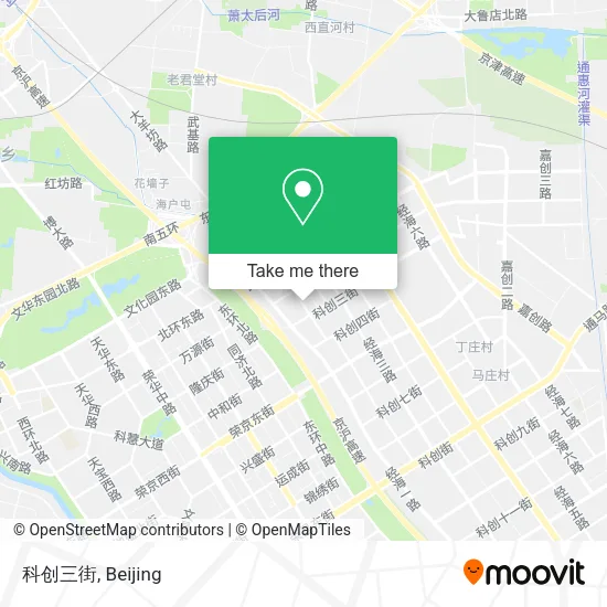 科创三街 map
