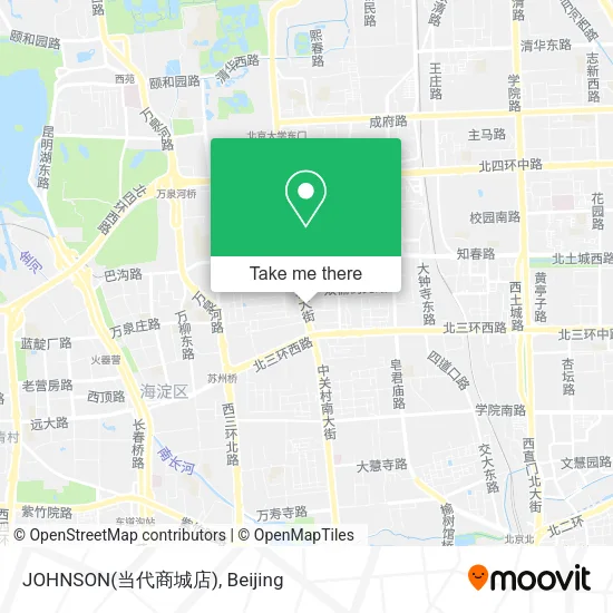 JOHNSON(当代商城店) map