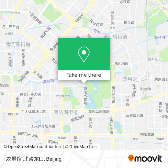 农展馆-北路东口 map