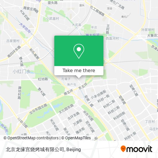 北京龙缘宫烧烤城有限公司 map