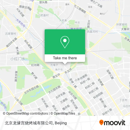 北京龙缘宫烧烤城有限公司 map