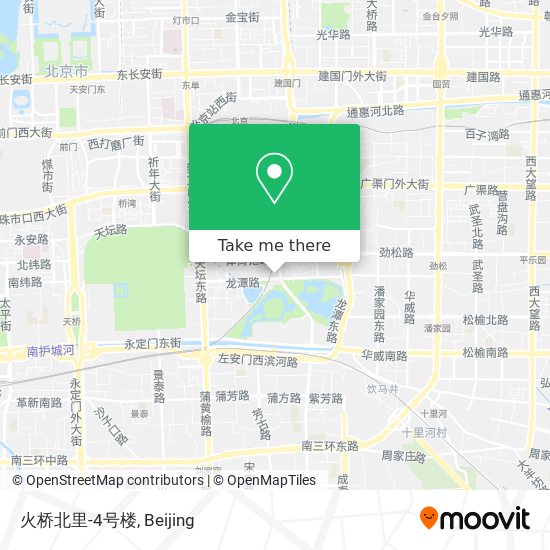 火桥北里-4号楼 map