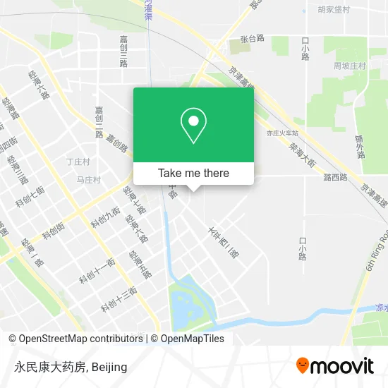 永民康大药房 map