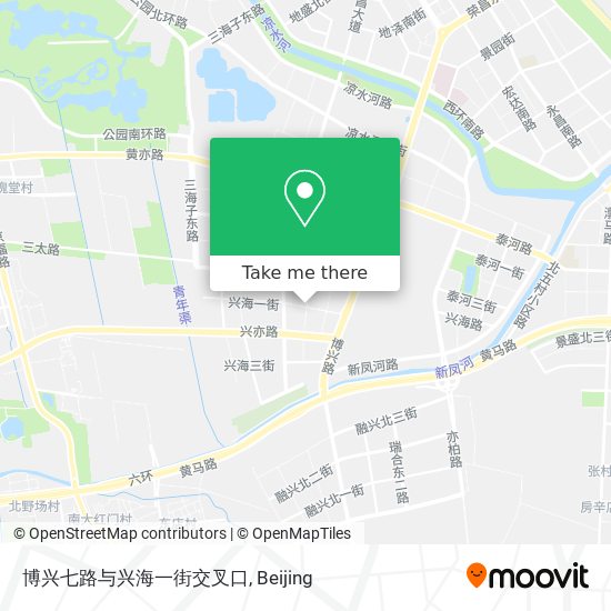 博兴七路与兴海一街交叉口 map