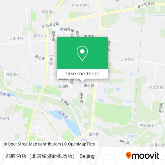 喆啡酒店（北京榆垡新机场店） map