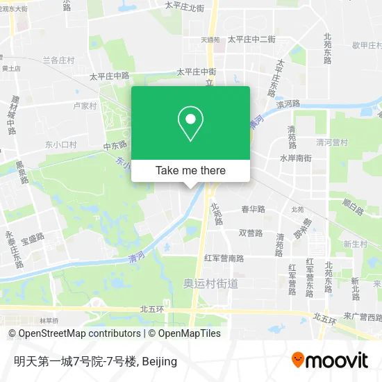 明天第一城7号院-7号楼 map