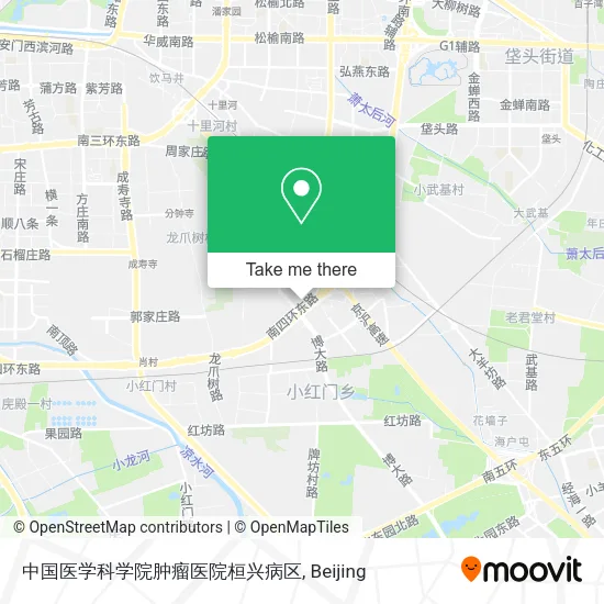 中国医学科学院肿瘤医院桓兴病区 map
