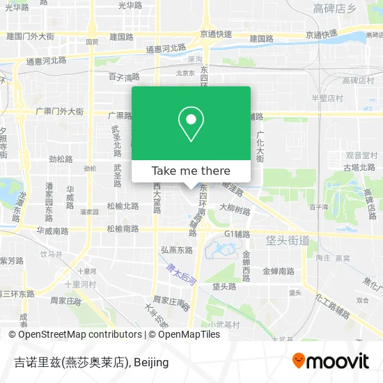 吉诺里兹(燕莎奥莱店) map