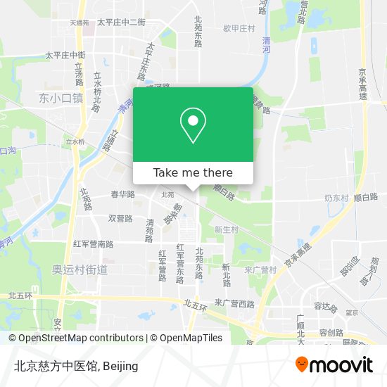 北京慈方中医馆 map