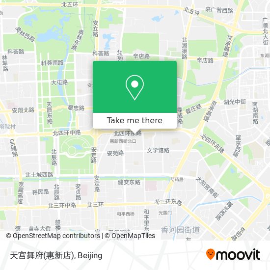 天宫舞府(惠新店) map