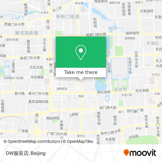 DW服装店 map