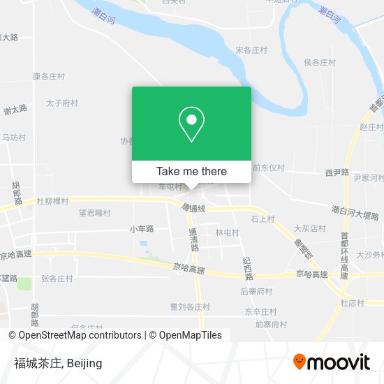 福城茶庄 map