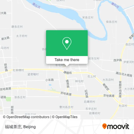 福城茶庄 map