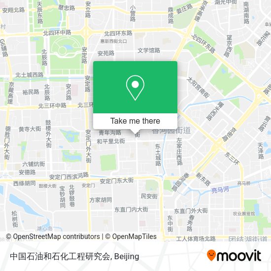 中国石油和石化工程研究会 map