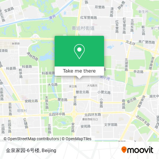 金泉家园-6号楼 map