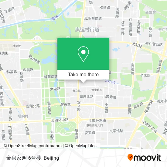 金泉家园-6号楼 map
