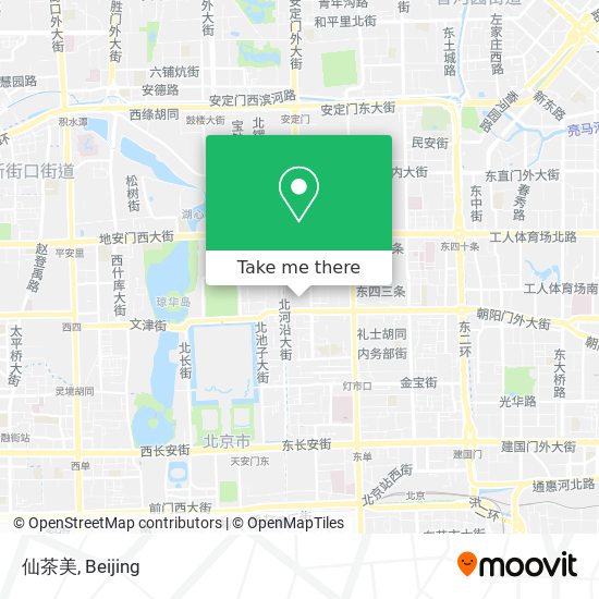 仙茶美 map