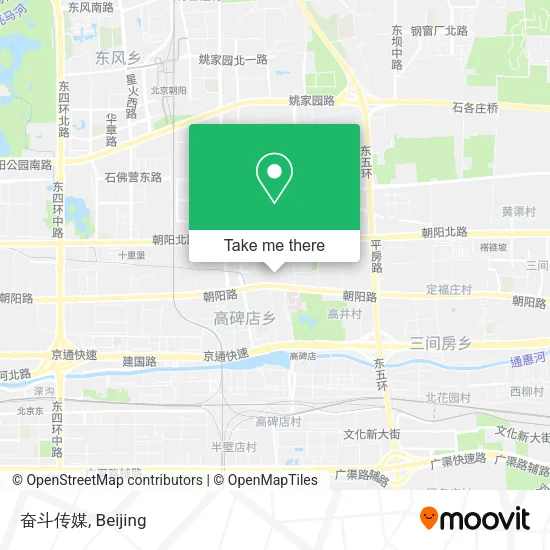 奋斗传媒 map