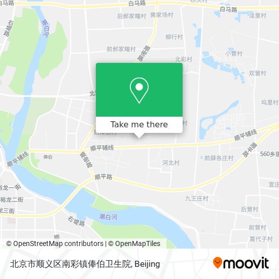 北京市顺义区南彩镇俸伯卫生院 map
